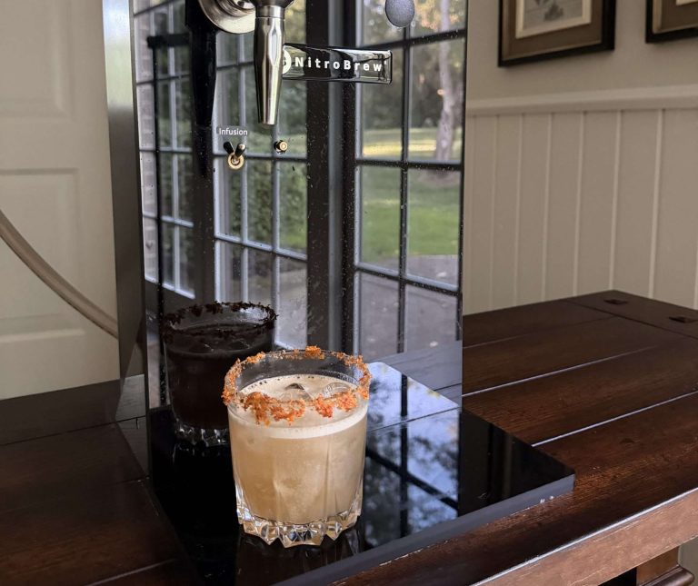 Nitro Peach Mocktail